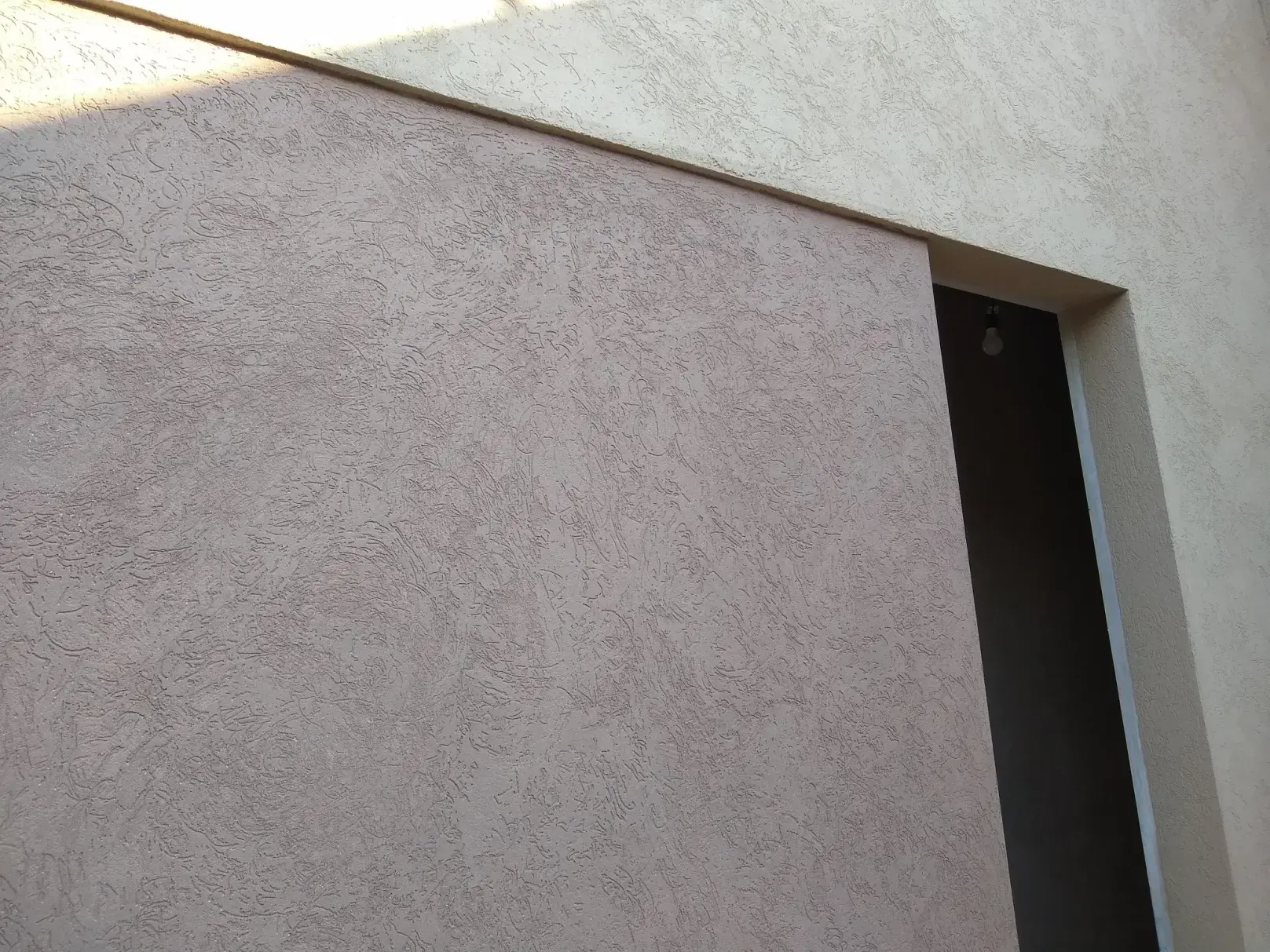 Detalle real de terminaciones de la vivienda