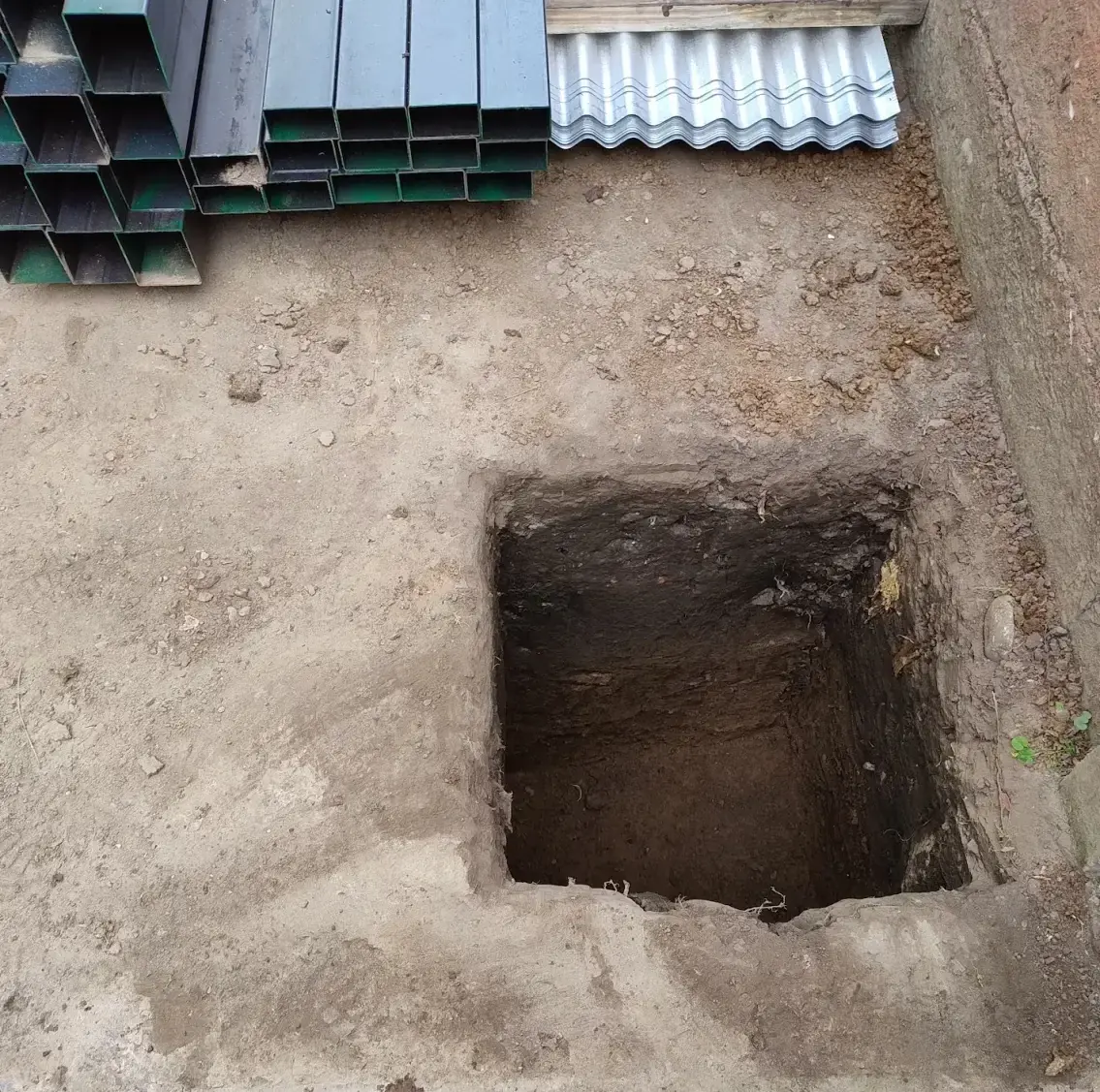 Excavaciones para la ampliación