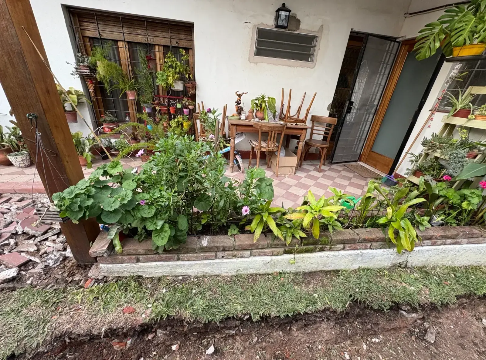 Galería antes de la remodelación